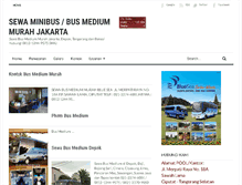 Tablet Screenshot of buspariwisatacenter.com